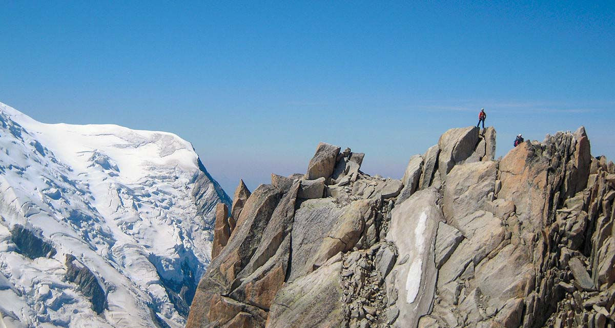 Ghiacciaio in una giornata di sole