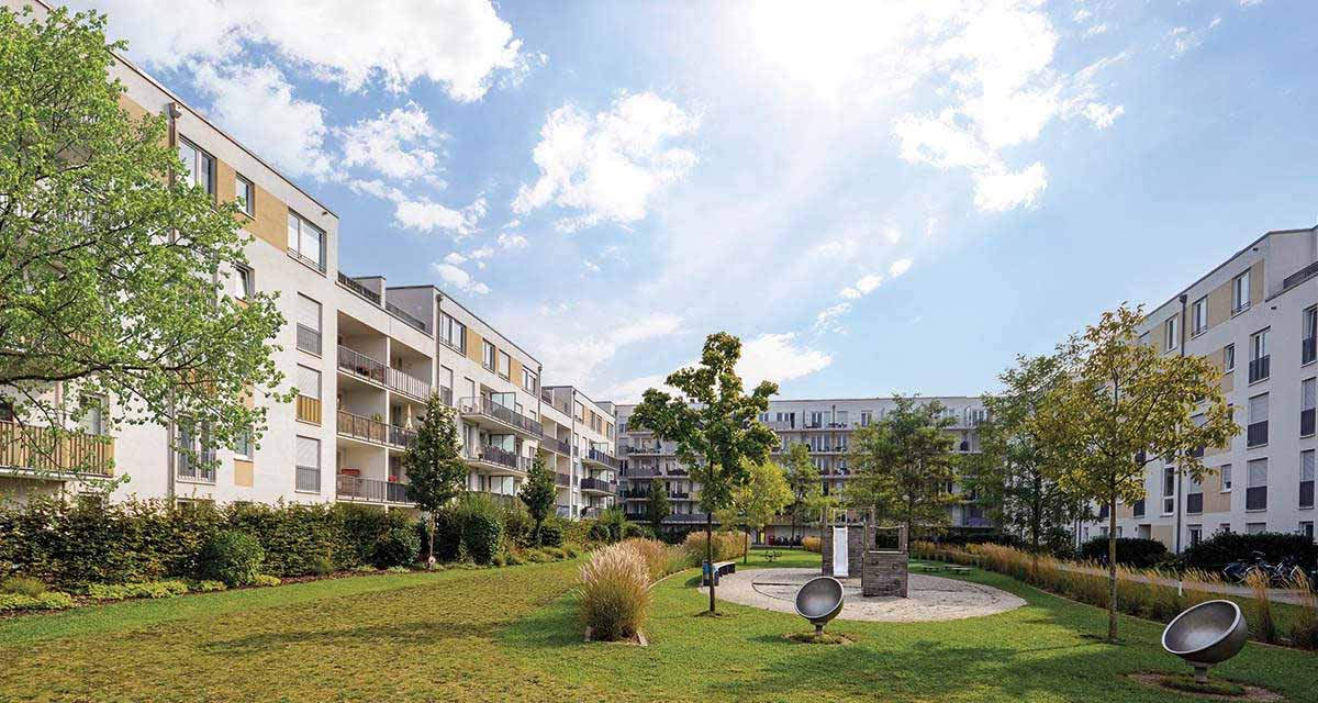 Case ecologiche in un ecoquartiere