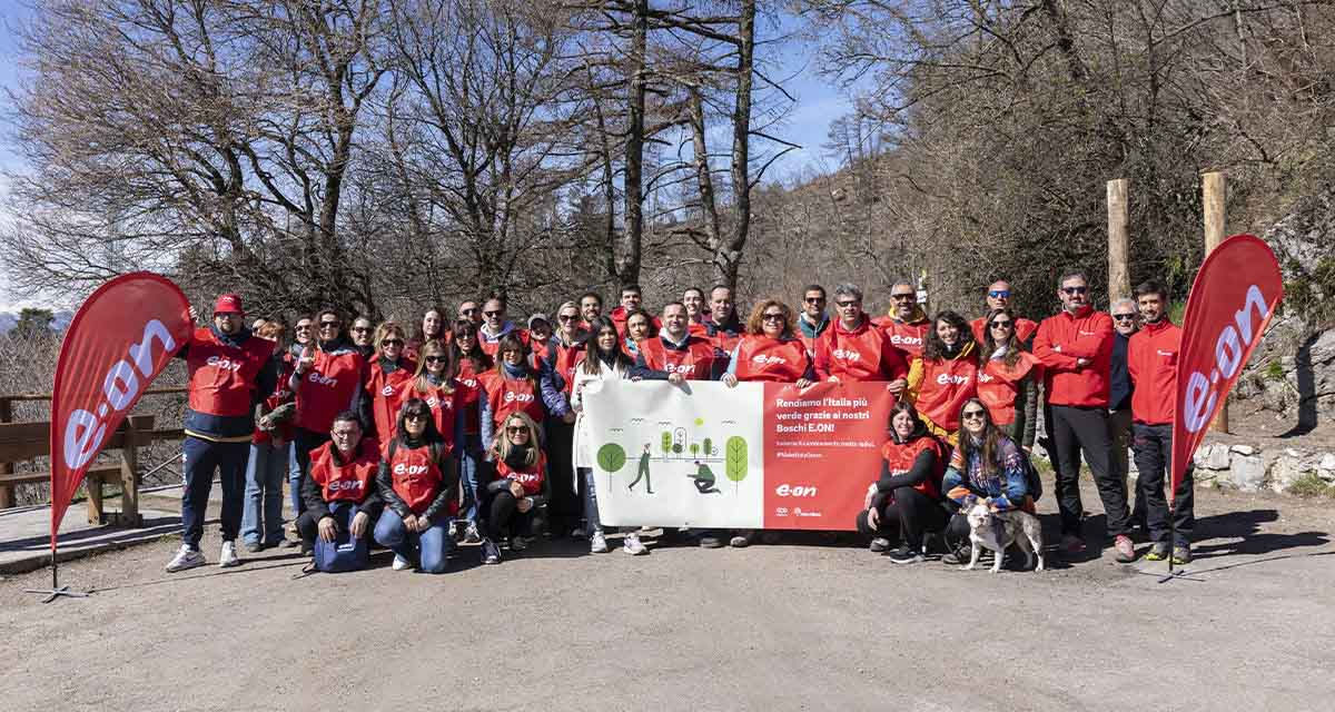 Volontari per il Progetto Boschi E.ON